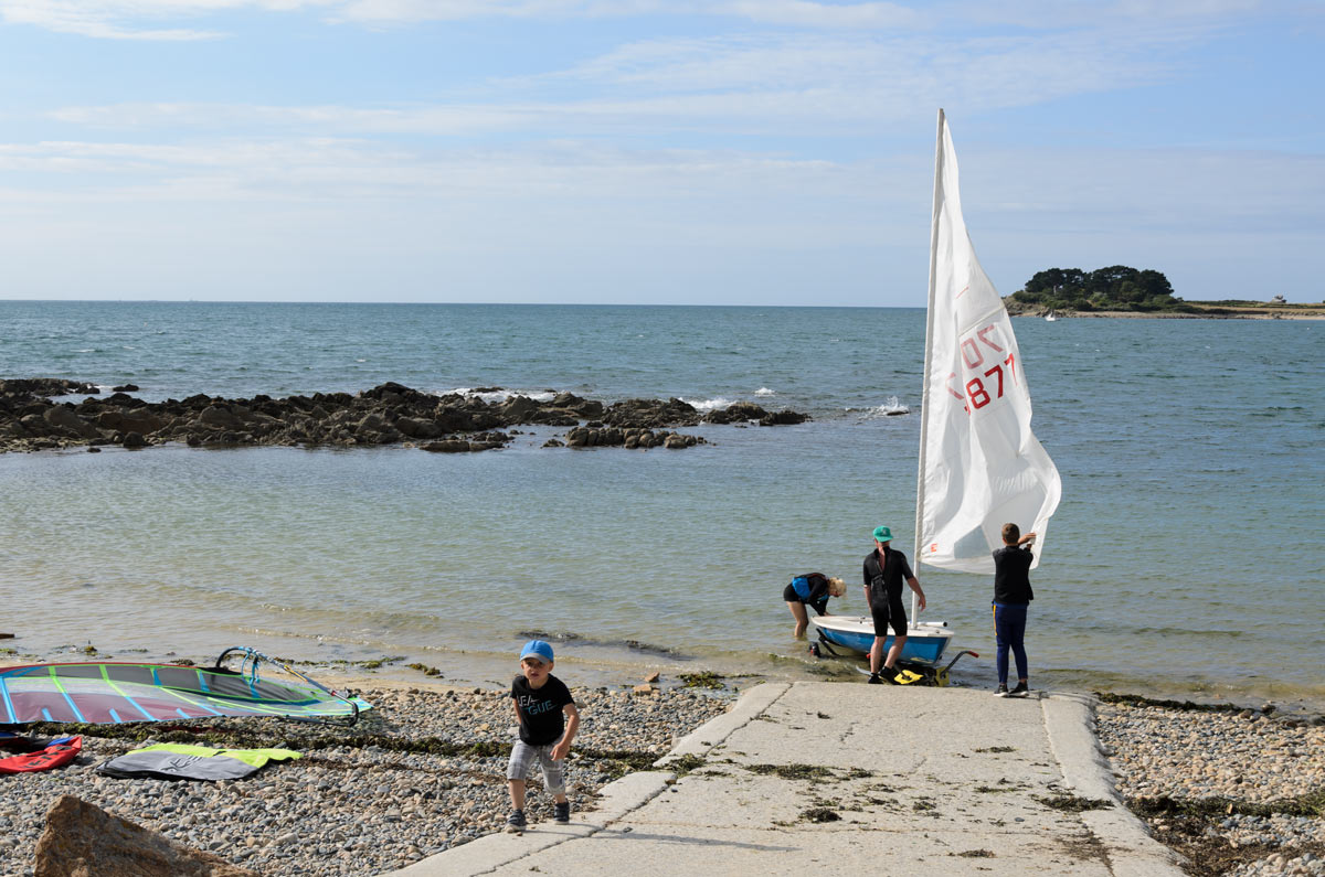 Les équipements sportifs portuaires de PLougasnou