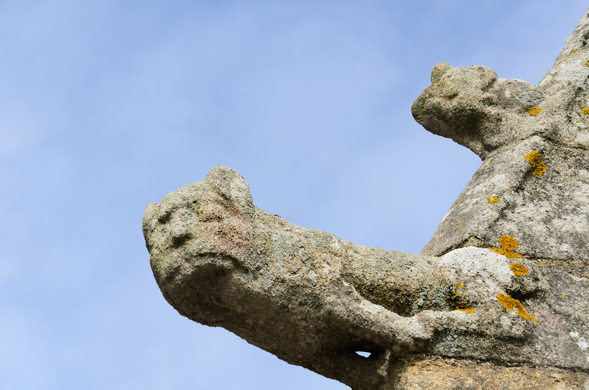 Détail de l'église de Plougasnou