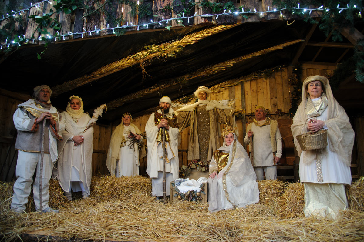 Crèche de Noël à Plougasnou