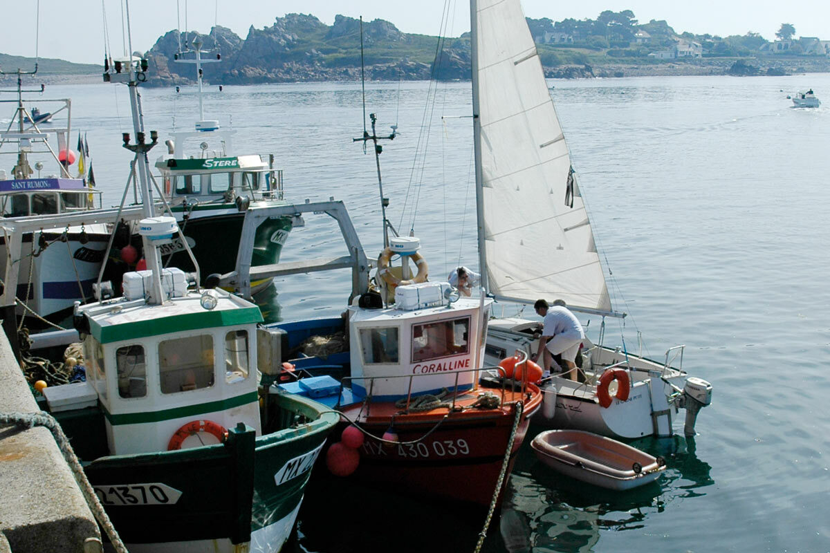 Le port de pêche du Diben