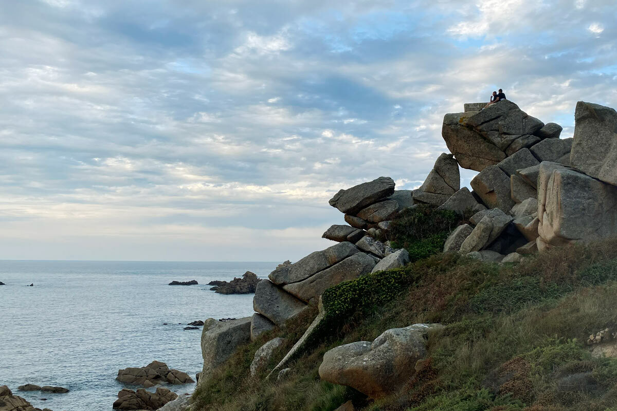 Rochers près de Port blanc