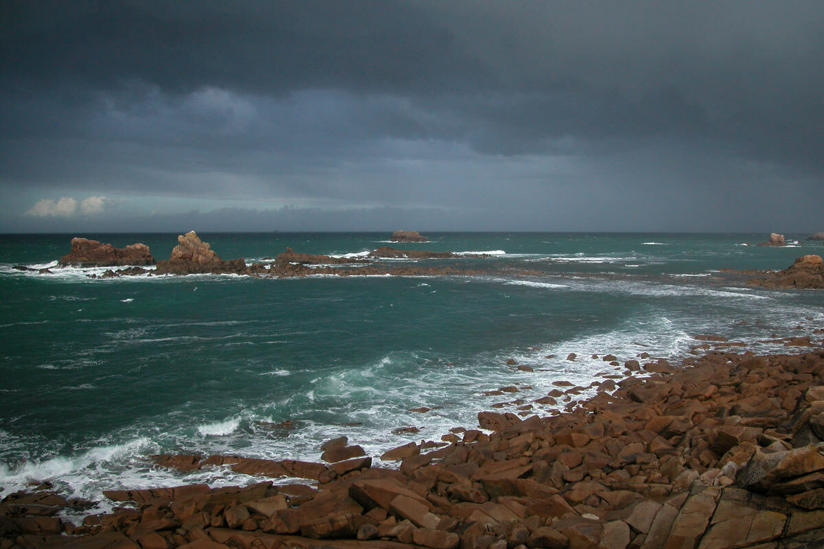 Lumière de tempête à primel