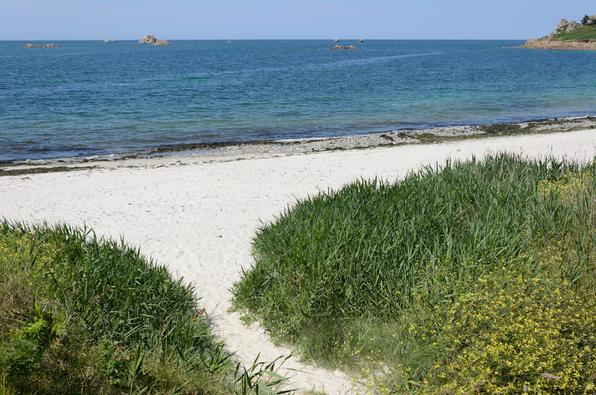 La plage et les dunes de Saint-Samson