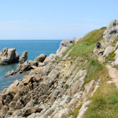 Le sentier à Saint-Samson