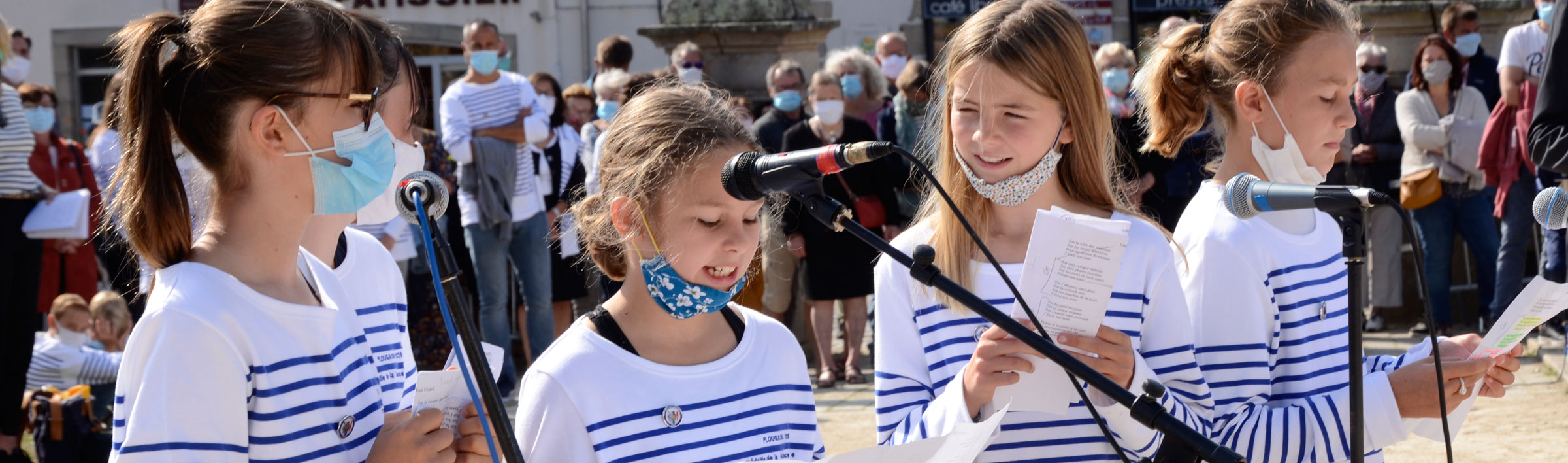 Les jeunes Plouganistes rendent hommage à l'histoire