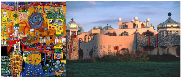 Conférence sur Friedensreich Hundertwasser organisée par l&rsquo;association Patrimoine de Plougasnou le vendredi 27 février dans la salle municipale