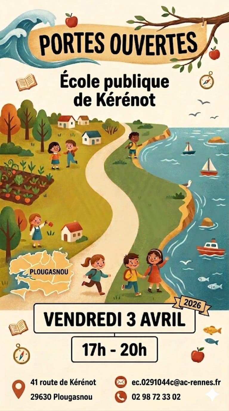 Journée portes ouvertes à l&rsquo;école de Kérénot