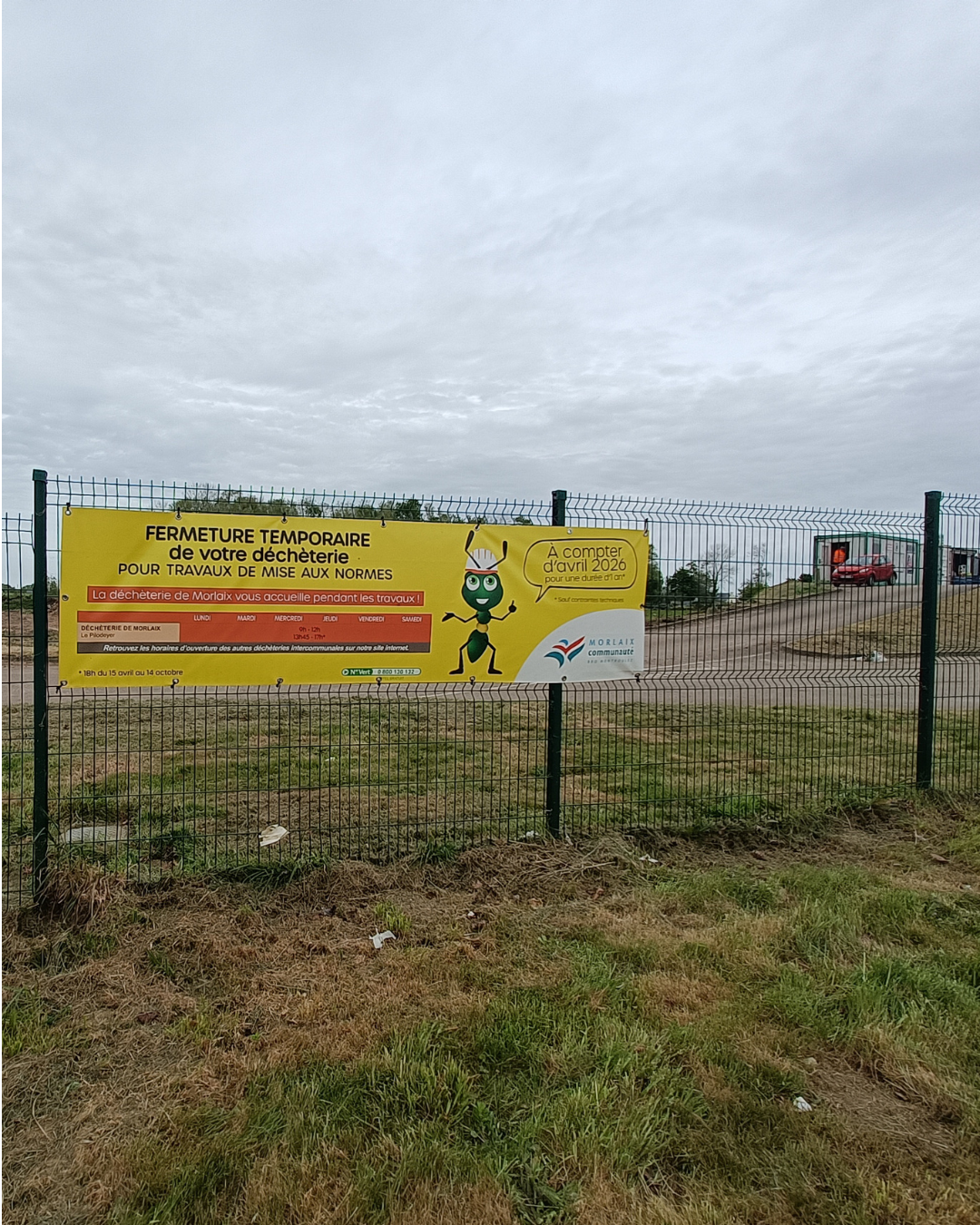 Fermeture de la déchèterie de Lanmeur : solutions alternatives