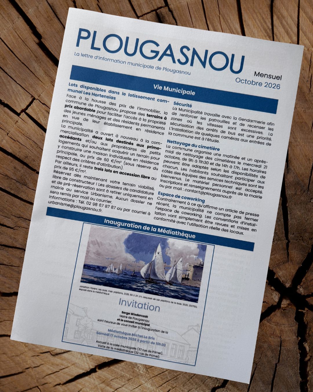 Bulletin municipal : le mensuel d&rsquo;octobre est disponible